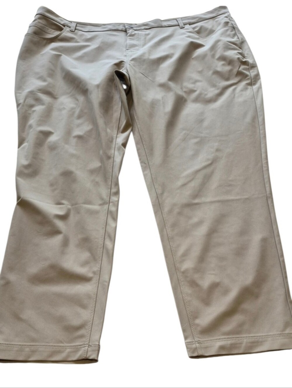 Fabletics New With Tags Men's Khaki Performance Stretch Pants 44x30